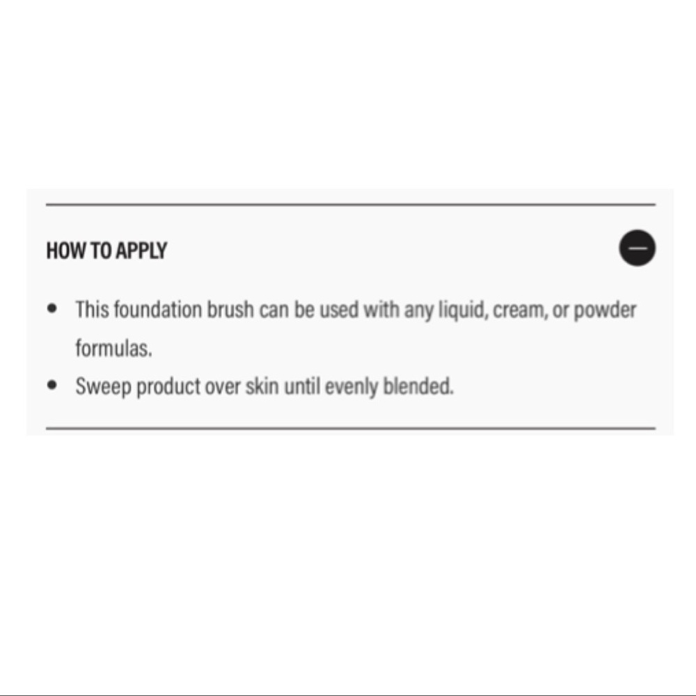 MAKEUP by MARIO F4
F4 DUAL-ENDED FOUNDATION AND FACE BRUSH   ~NEW~ - Picture 5 of 7